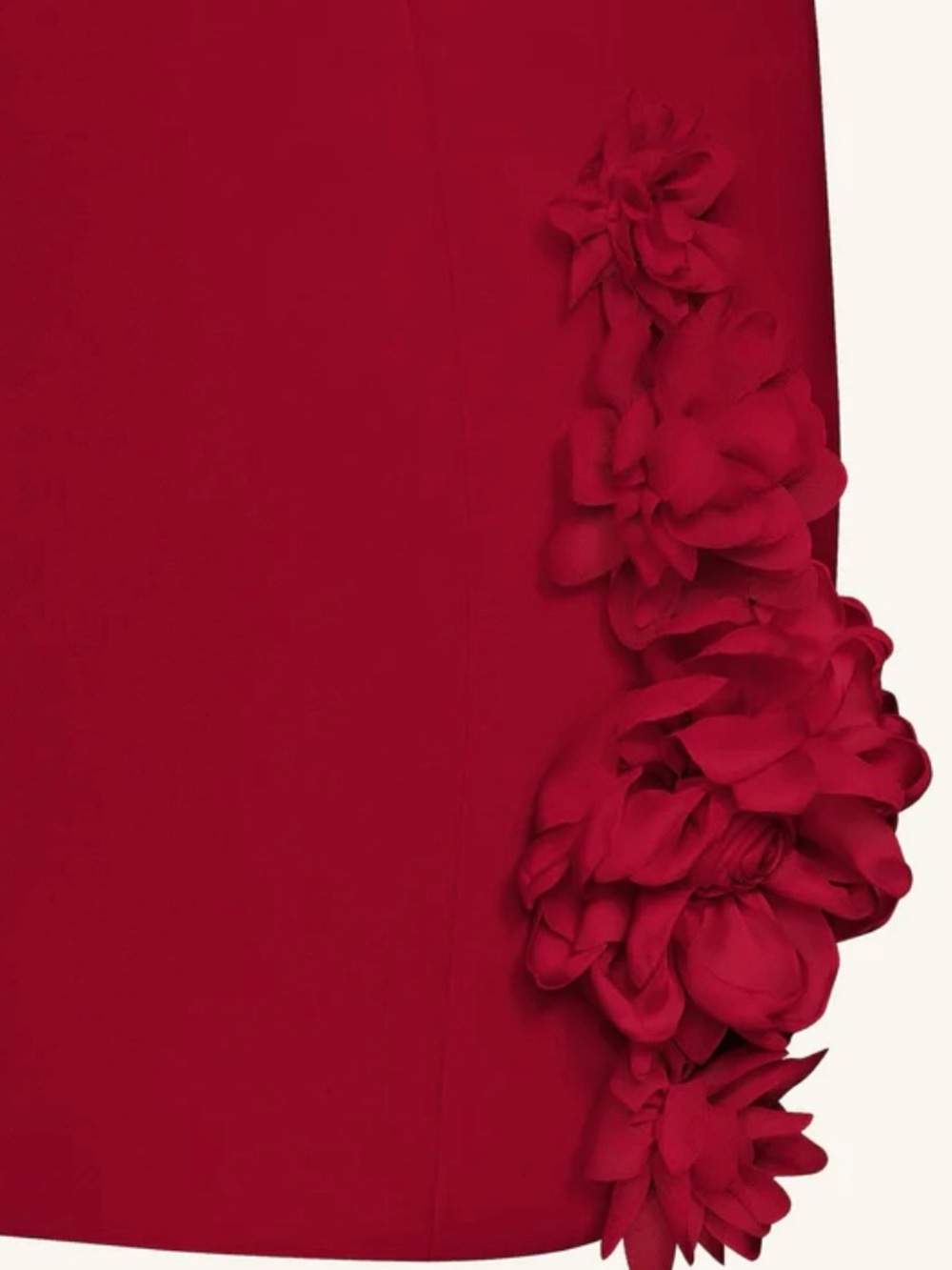 JW PEI Elaina Rosette Applique Mini Dress - Picture 6 of 7